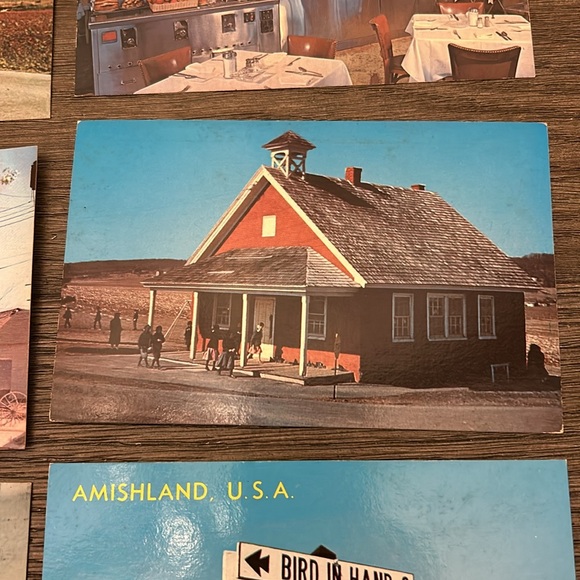 Vintage RPPC Amish country post cards Ohio and Pennsylvania - Picture 6 of 13